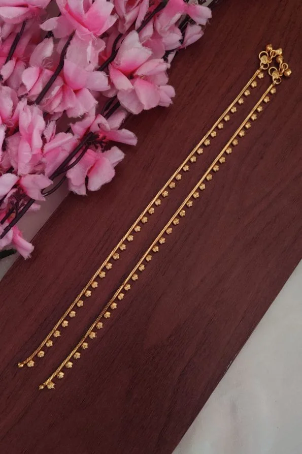 Beautiful Bud Designer Anklet